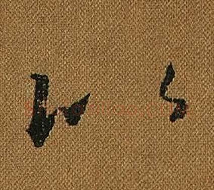 比字怀素毛笔草书书法写法,摘自小草千字文