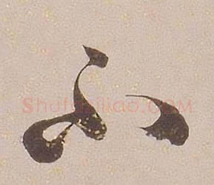 不字铁保毛笔草书书法写法,摘自临王帖