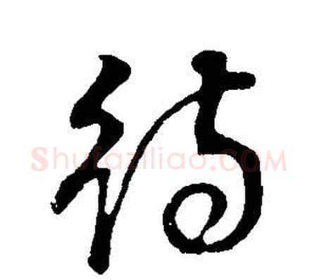 待字董其昌毛笔草书书法写法,摘自邵康节先生自署无名公传