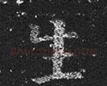 生字王羲之毛笔草书写法,摘自十七帖