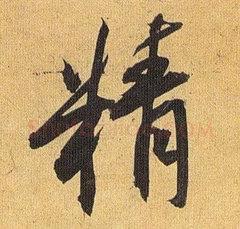 精毛笔草书写法,摘自明祝允明行草归田赋乐志论
