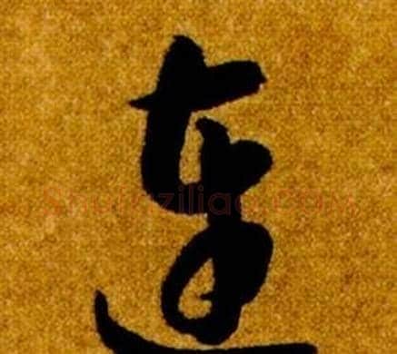 連字智永毛笔草书书法写法,摘自真草千字文
