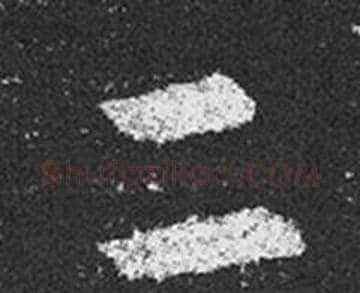 二字王羲之毛笔草书写法,摘自十七帖