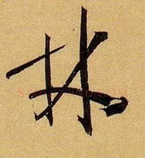 林毛笔草书写法,摘自唐孙过庭书谱