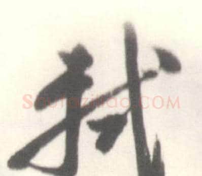 軾字启功毛笔草书书法写法,摘自临苏轼手札