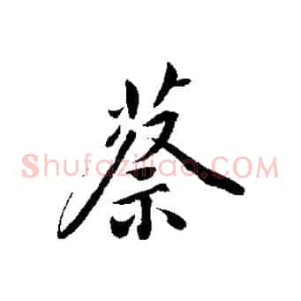 蔡