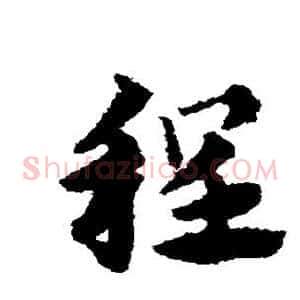 程