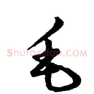 毛
