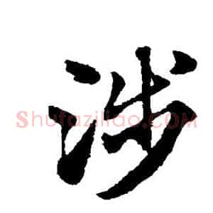 涉
