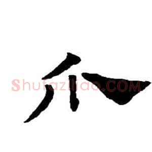 爪