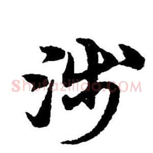 涉