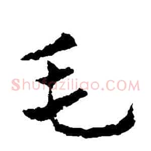 毛