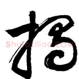 揭