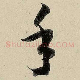 手