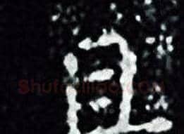 且字王羲之毛笔小楷写法,摘自王羲之毛笔小楷作品