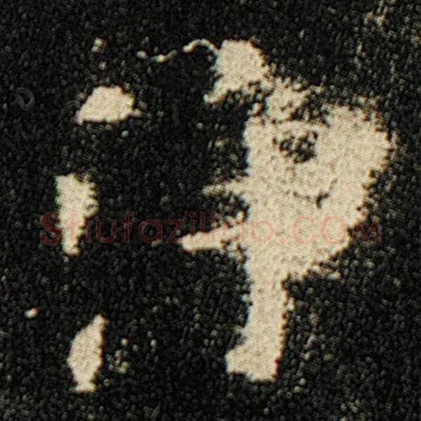 欧阳询毛笔楷书净字的写法,摘自欧阳询书法作品化度寺碑