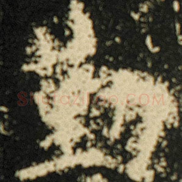 欧阳询毛笔楷书勤字的写法,摘自欧阳询书法作品化度寺碑