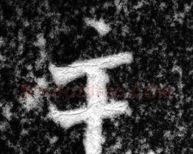 主字张即之毛笔楷书书法写法,摘自王友度墓志