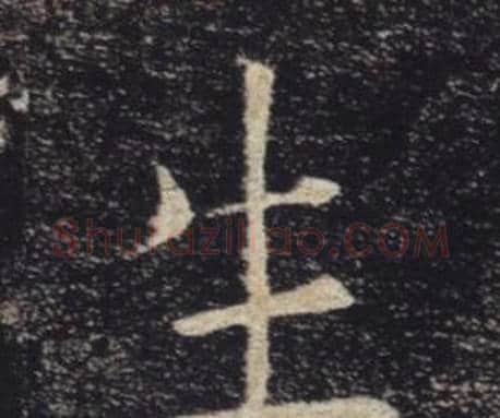 生字褚遂良毛笔楷书书法写法,摘自雁塔圣教序