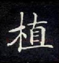 植毛笔楷书写法,摘自唐钟绍京灵飞经