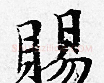 賜字赵孟頫毛笔小楷写法,摘自赵孟頫毛笔小楷作品