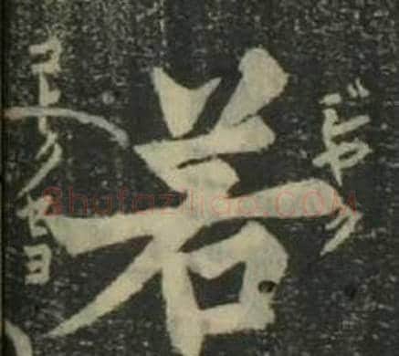 若字姜立纲毛笔楷书书法写法,摘自四体千字文