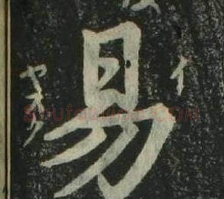 易字姜立纲毛笔楷书书法写法,摘自四体千字文