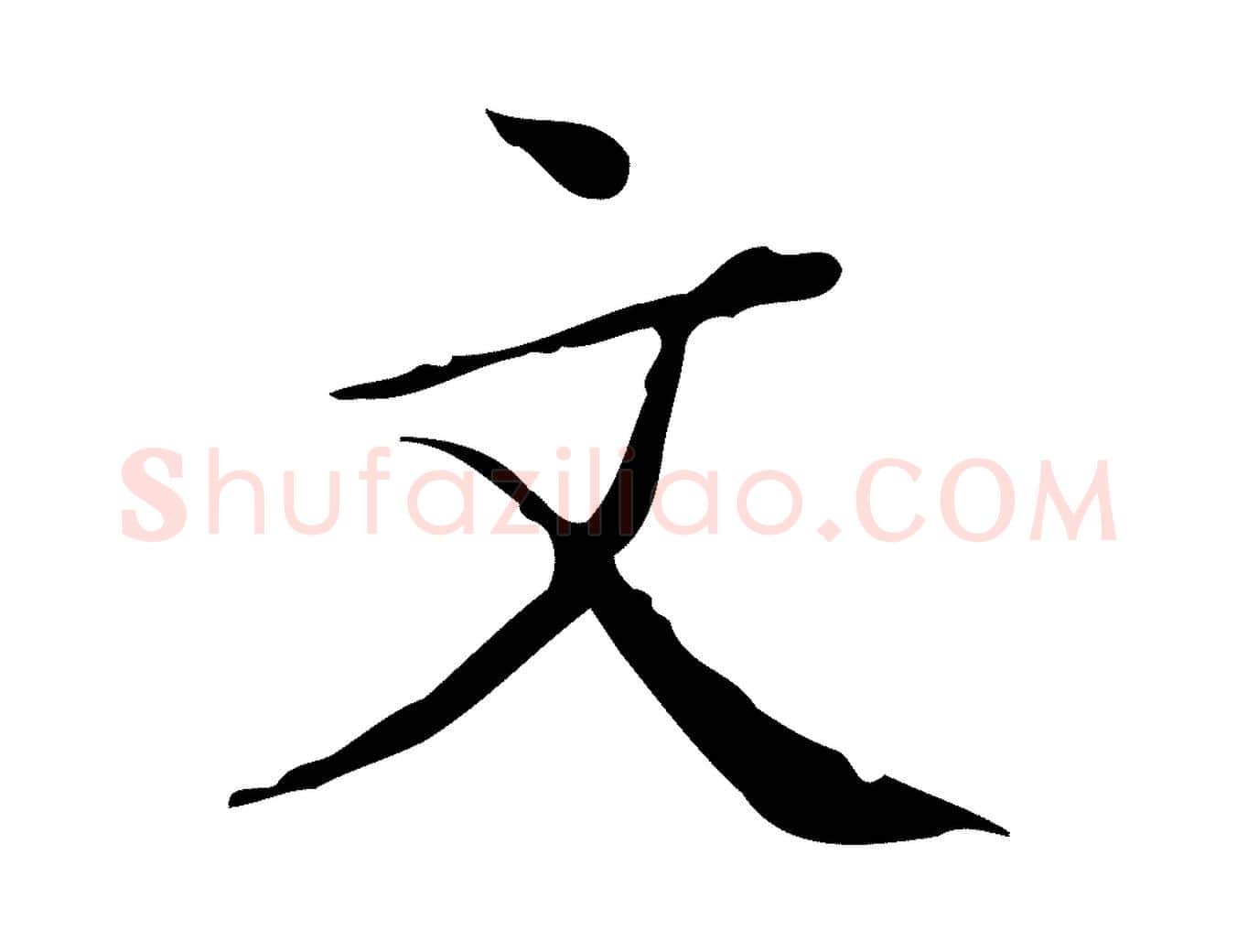 文毛笔楷书写法,摘自明代文徵明跋袁生帖