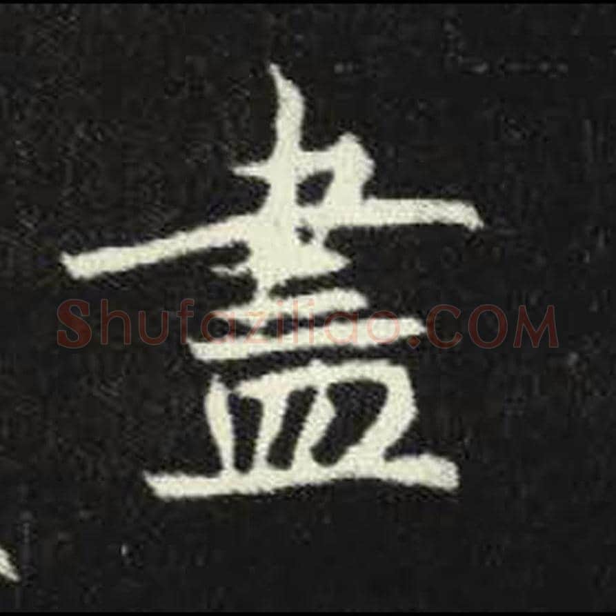 尽毛笔魏碑写法，摘自：元倪墓志