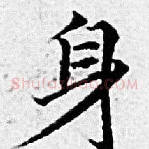 身