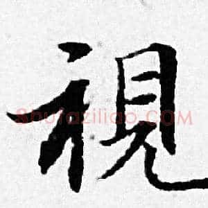 視