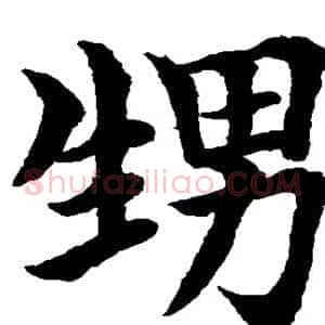 甥