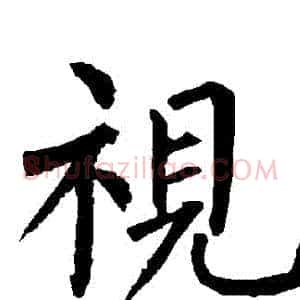 視