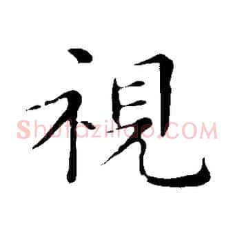 視