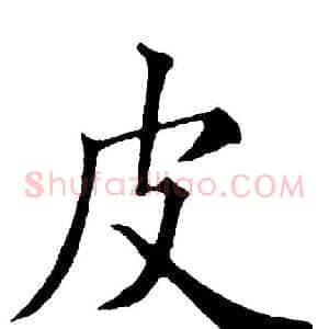 皮