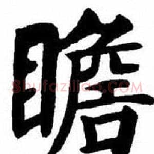 瞻