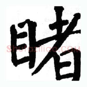 睹