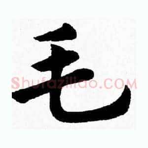 毛