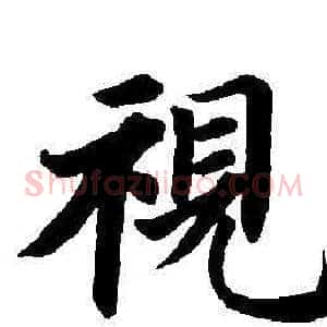 視