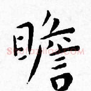 瞻