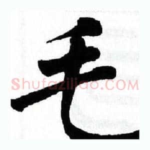 毛