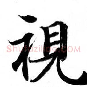 視