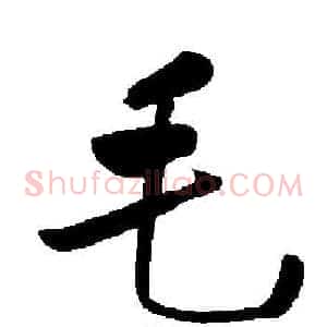 毛