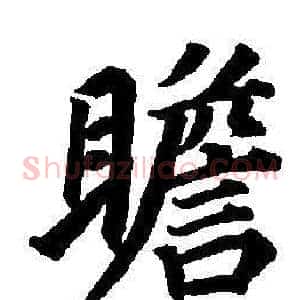 瞻