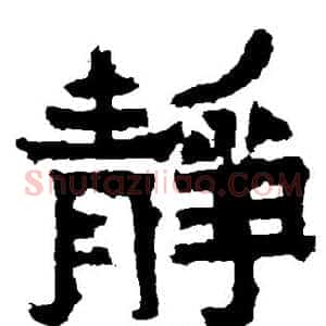 静