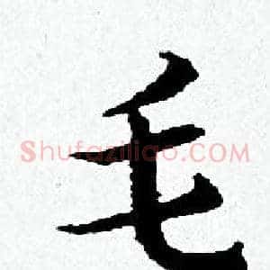 毛