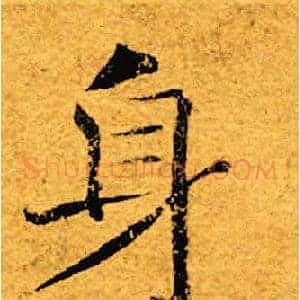 身