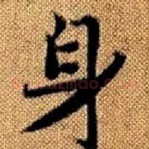 身