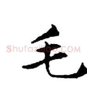 毛