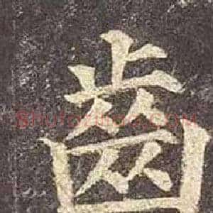 齒